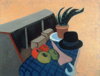 Still Life with Derby 1944 - Milton Avery reproduction oil painting