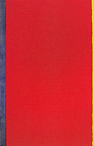 Whos Afraid of Red Yellow and Blue I 1966 - Barnett Newman reproduction oil painting