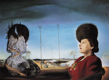 Portrait of Frau Isabel Styler Tas 1945 - Salvador Dali reproduction oil painting