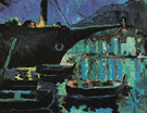 Port of Cadaques Night c1918 - Salvador Dali