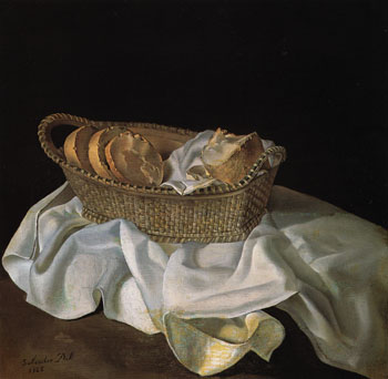 The Basket of Bread 1926 - Salvador Dali reproduction oil painting