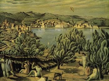 Cadaques I 1923 - Salvador Dali reproduction oil painting