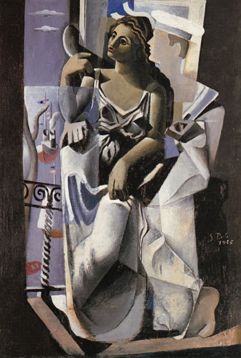 Venus and Sailor Homage to Salvat Papasseit 1925 - Salvador Dali reproduction oil painting