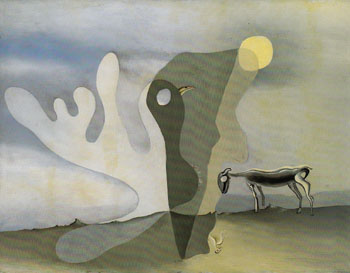The Ram Vache Spectrale 1928 - Salvador Dali reproduction oil painting