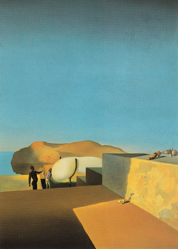 Untitled Persistence of Fair Weather c1932 - Salvador Dali reproduction oil painting