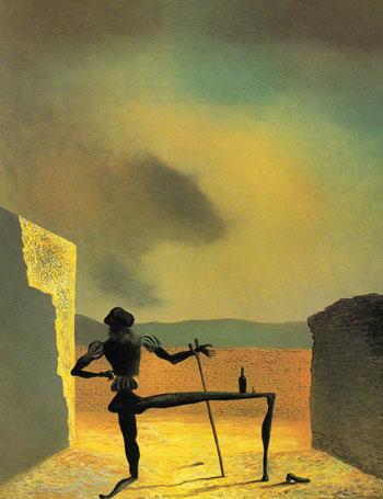 The Ghost of Vermeer of Delft Which Can Be Used as a Table 1934 - Salvador Dali reproduction oil painting