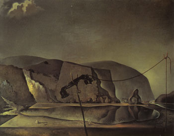Mountain Lake 1938 - Salvador Dali reproduction oil painting