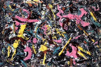 Unformed Figure 1953 - Jackson Pollock reproduction oil painting
