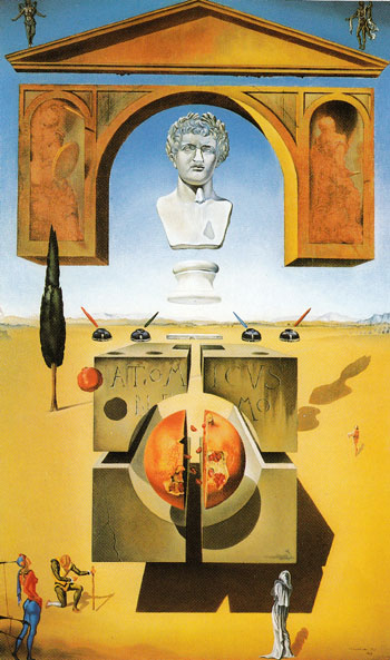 Dematerialization near the Nose of Nero 1947 - Salvador Dali reproduction oil painting