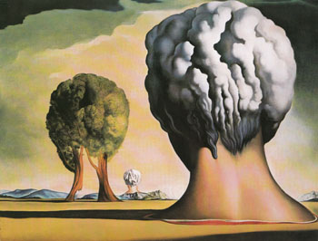 The Three Sphinxes of Bikini 1947 - Salvador Dali reproduction oil painting