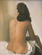 Gala Nude from the Back Looking in an Invisible Mirror 1960 - Salvador Dali