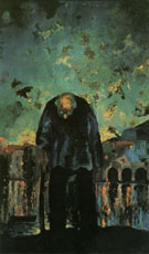 Crepuscular Old Man 1918 - Salvador Dali