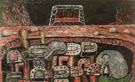 Pit 1976 - Philip Guston reproduction oil painting