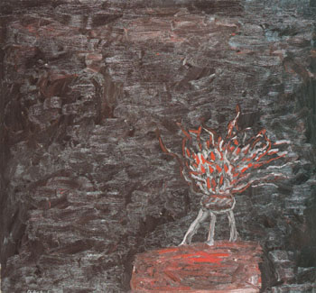 Flame 1979 - Philip Guston reproduction oil painting