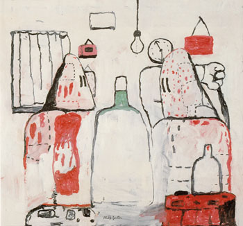 Bad Habits 1970 - Philip Guston reproduction oil painting