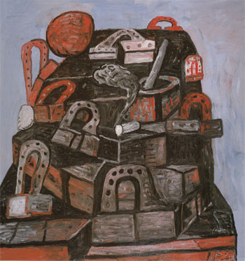 Tomb 1978 - Philip Guston reproduction oil painting