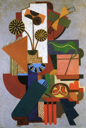 Composition 1916 - Auguste Herbin reproduction oil painting