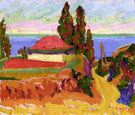 Corsican Landscape 1907 - Auguste Herbin