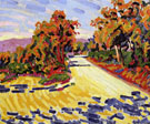 Corsican Landscape A 1907 - Auguste Herbin