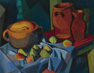 Pots et Fruits c1910 - Auguste Herbin reproduction oil painting