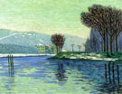 Snow at Haut Isle 1906 - Auguste Herbin reproduction oil painting