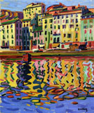 The Quays of the Port of Bastia 1907 - Auguste Herbin