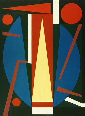 Germe 1954 - Auguste Herbin reproduction oil painting