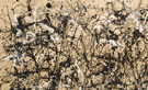 Autumn Rhythm Detail Rectangle - Jackson Pollock