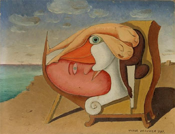 Antithese 1937 - Victor Brauner reproduction oil painting