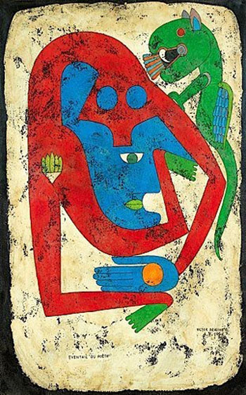 Event du Poete 1949 - Victor Brauner reproduction oil painting