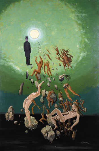Hypergenese De La Reapparition 1932 - Victor Brauner reproduction oil painting