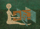 La Clef Blanche 1958 - Victor Brauner