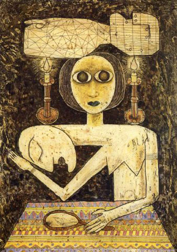 Miroir de LIngree 1945 - Victor Brauner reproduction oil painting