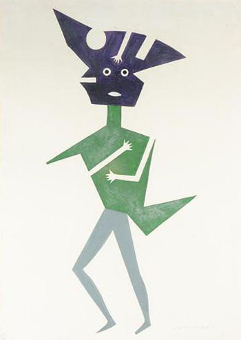 Personnage 1958 - Victor Brauner reproduction oil painting