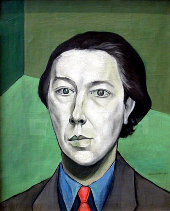 Portrait of Andre Breton 1934 - Victor Brauner reproduction oil painting