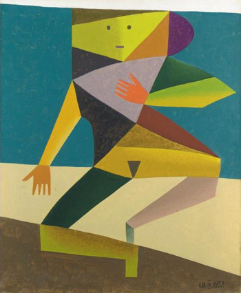 Provocation 1957 - Victor Brauner reproduction oil painting