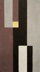 Vertical Horizontal Composition 1928 - Sophie Taeuber Arp reproduction oil painting