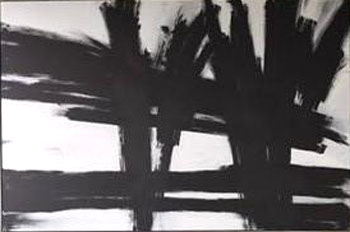 Untitled 411 - Franz Kline reproduction oil painting