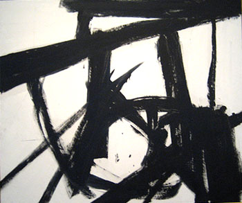 Turin 1960 - Franz Kline reproduction oil painting
