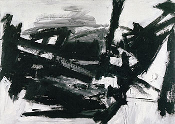 Lehigh 1956 - Franz Kline reproduction oil painting