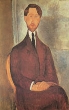 Portrait of Leopold Zborowski 1916 - Amedeo Modigliani