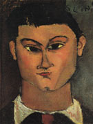 Portrait of Moise Kisling 1915 - Amedeo Modigliani