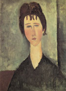 Woman with Blue Eyes 1918 - Amedeo Modigliani