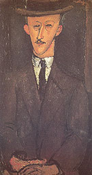 Man in a Hat 1916 - Amedeo Modigliani