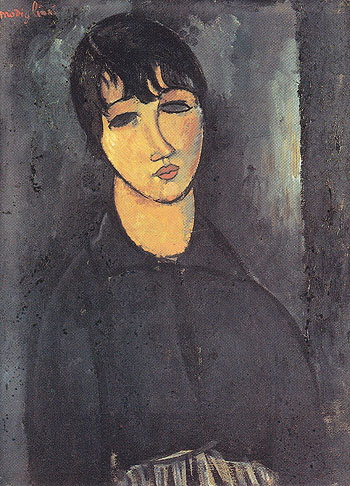 The Servant 1916 - Amedeo Modigliani reproduction oil painting