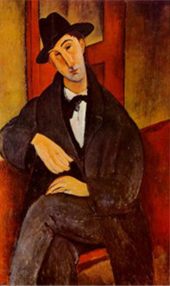 Mario - Amedeo Modigliani reproduction oil painting
