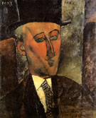 Max Jacob - Amedeo Modigliani reproduction oil painting