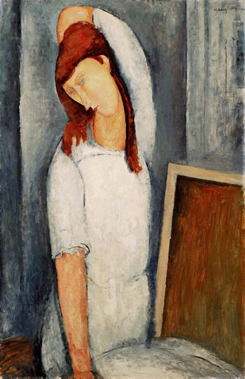 Hbuterne Left Arm - Amedeo Modigliani reproduction oil painting