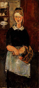 Pretty Housewife - Amedeo Modigliani