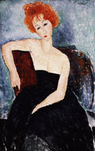 Redhead Dress - Amedeo Modigliani